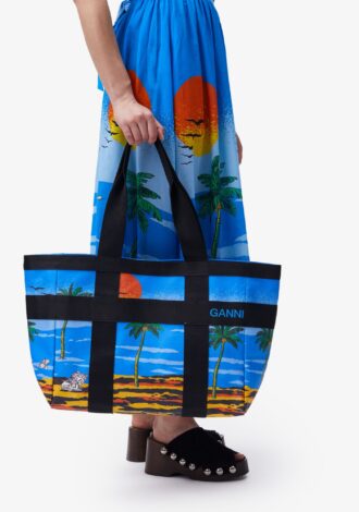 Coated Canvas Bag