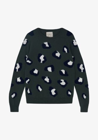 CROP LEO CREW Khaki