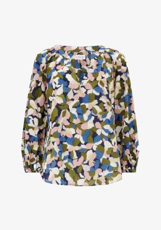 Petal Print Blouse