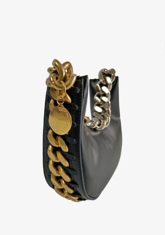 Chain Zip Shoulder Bag