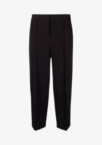 Pintuck Tapered Trousers