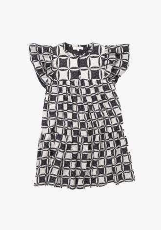 Catalina Calico Flutter Tunic Dress