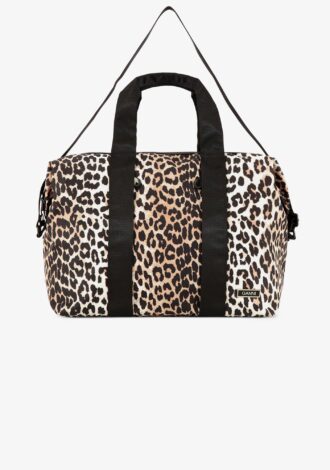 Recycled Tech Leopard Bag Large