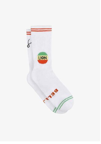 Lion Socks Cotton White