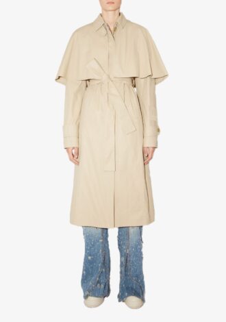 Cape Trench Coat