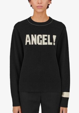 Angel Jumper Merino Wool – Black