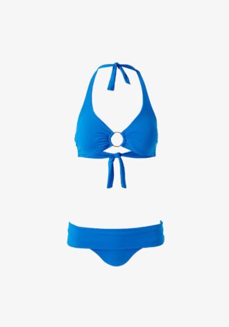 Ring Detail Bikini – Blue