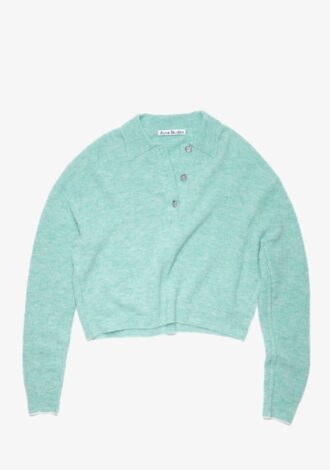 Knit Polo Sweater
