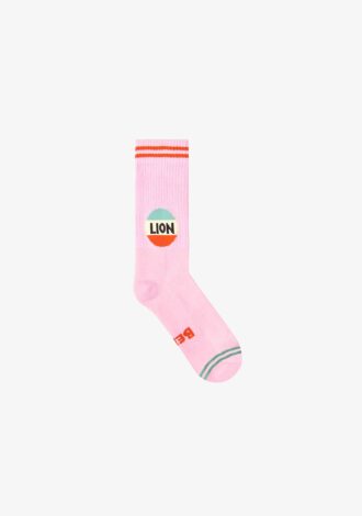 Lion Cotton Mix Sock – Pink