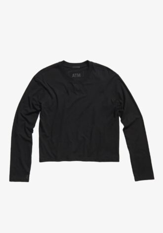 Classic Long Sleeve Boy Tee Black