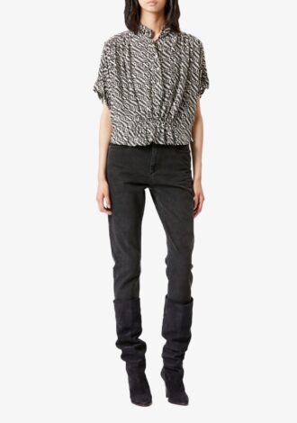 Azalea Monogram Top