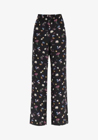Ditsy Print Trousers