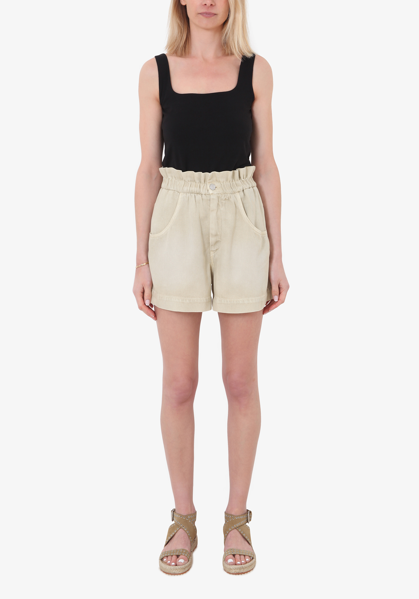 Isabel marant 2025 paper bag shorts