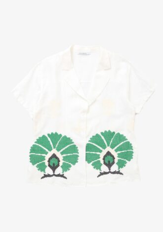 Peacock Embroidered Shirt