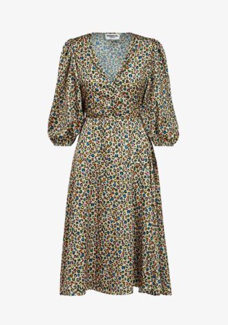 Dilami Midi Length Wrap Dress