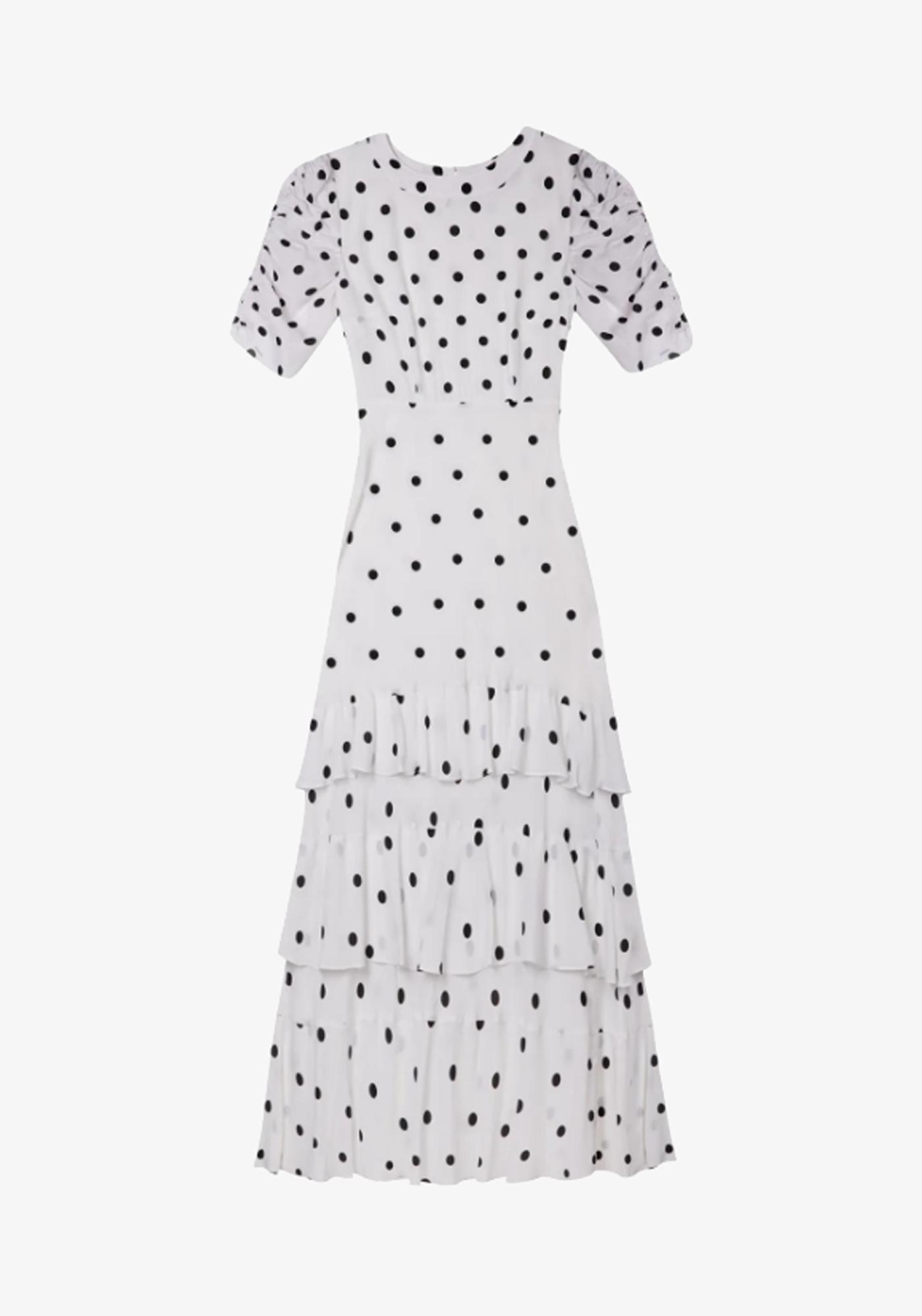 Evelyn Spot Dress - Morgan Clare