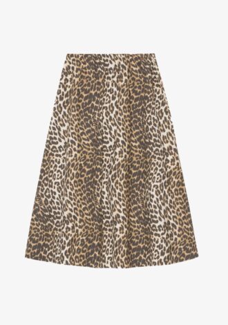 Leo Cotton Elasticated Skirt