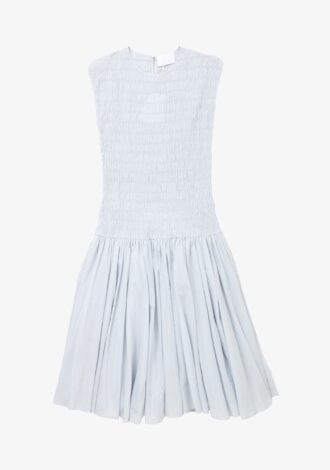 Stijl Smocked Drop Waist Midi Dress