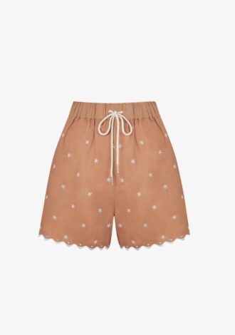 Palmiere Embroidered Shorts