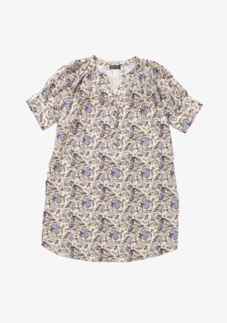 Floral Linen Dress