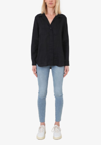 Linen Shirt – Black