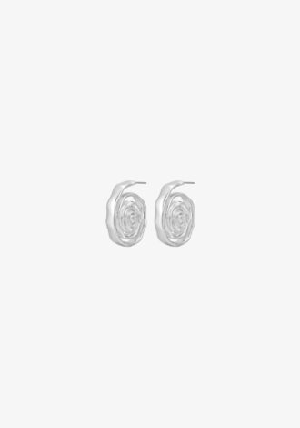 Rosette Coil Earrings