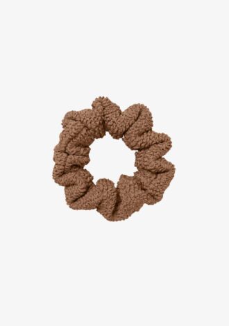 Scrunchie – Metallic Cocoa