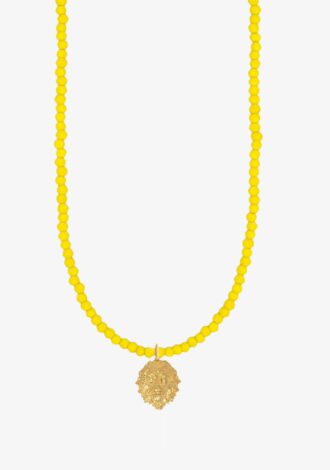 Thireos Small Yellow Necklace