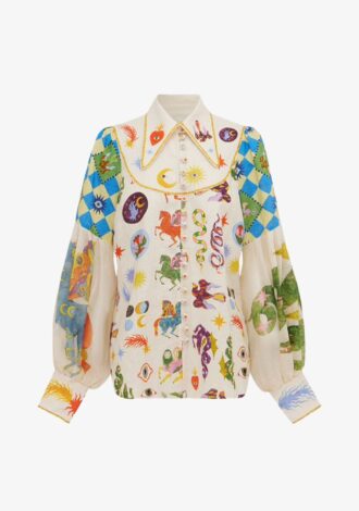 Lou Balloon Sleeve Shirt