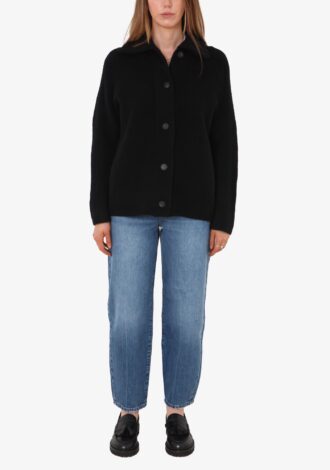 Button Collar Cardigan