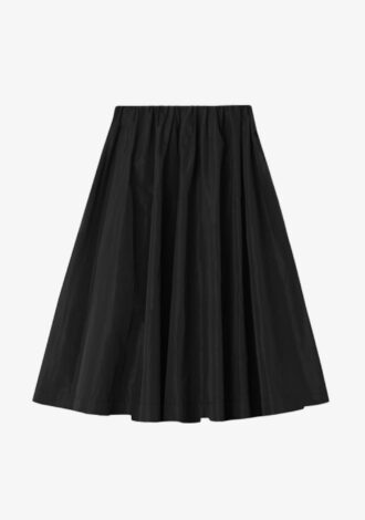 A-Line Silk Skirt