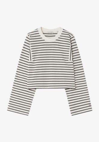 Cropped Long Sleeve Tee