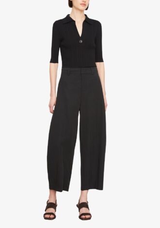 Mid-Rise Sculpted Cropped Pant