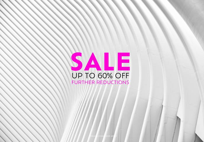 SALE – Up to 60% off instore & online!