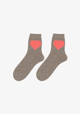 Heart Cashmere Socks