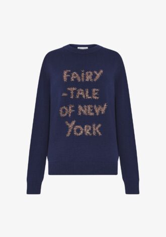Tinsel Fairytale Of New York Oversized Jumper