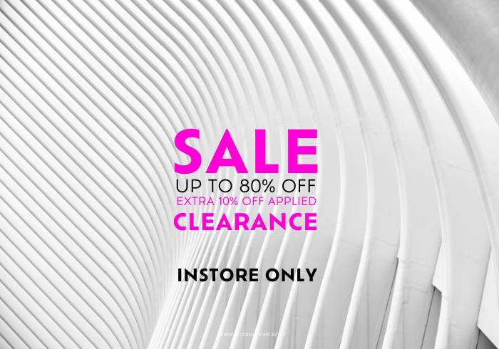 Clearance Sale Starts Friday!