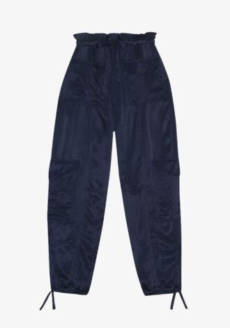 Washed Satin Trousers