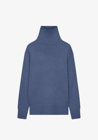 Luxe Cashmere High Neck Jumper