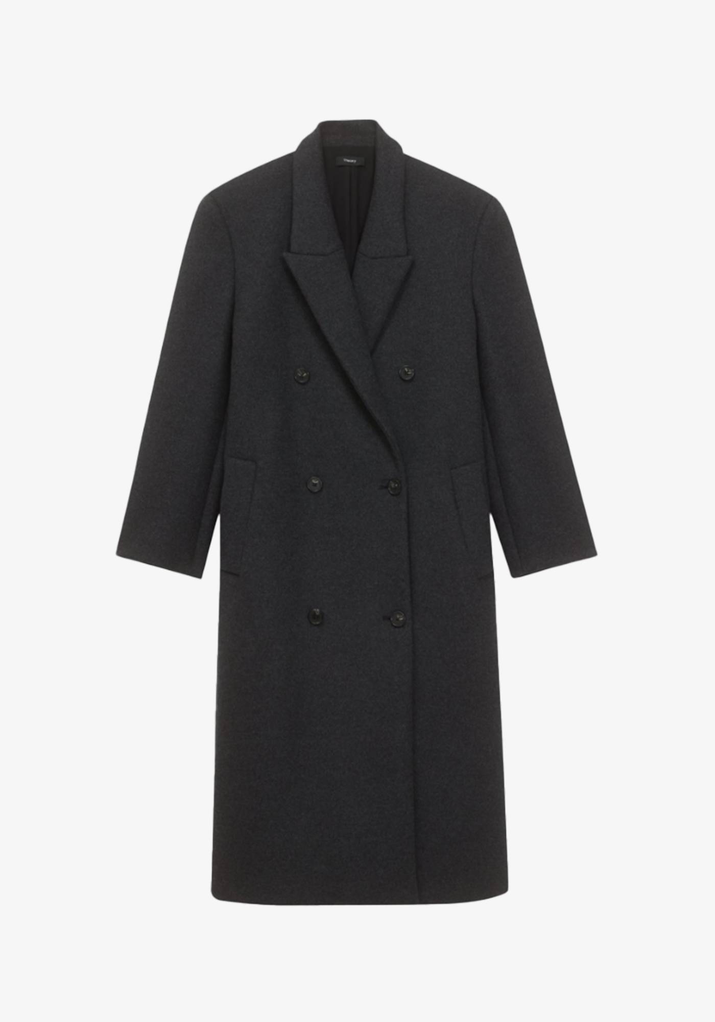 Double Breasted Wool Coat - Morgan Clare