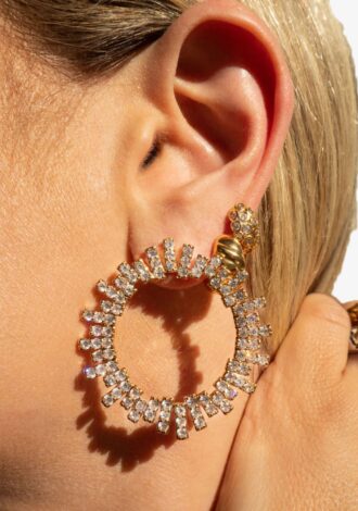 The Pave Ray Earrings