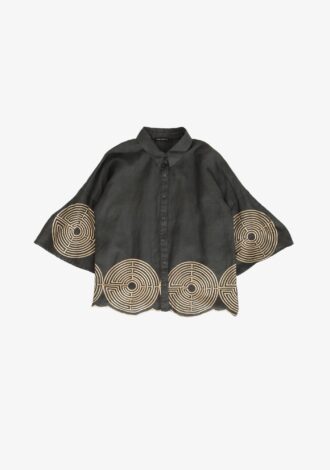 Laberynth Pleat Back Shirt