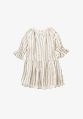 Jessica Striped Linen Dress