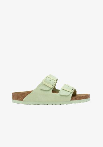 Arizona Suede Leather Faded Lime – 36