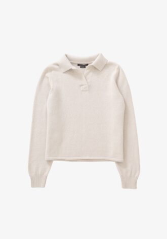Cashmere Polo Sweater