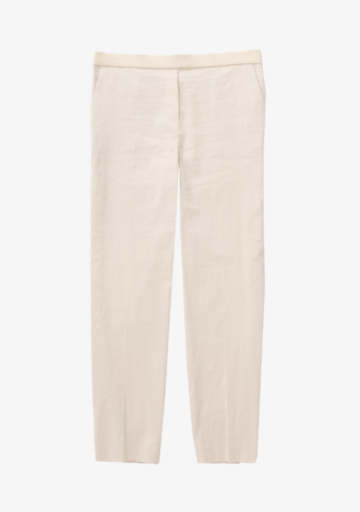 Treeca Pull-On Trouser Good Linen Straw