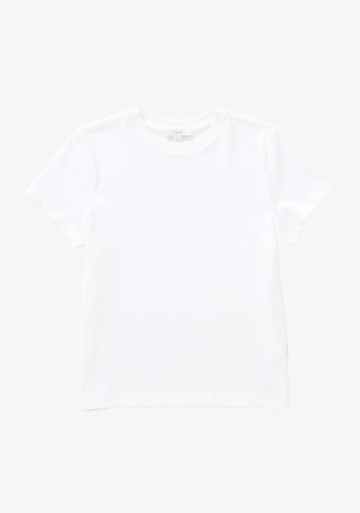 Pima Cotton Crew Neck T-Shirt White