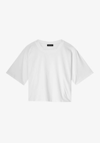 Boxy Casual Fit T-Shirt White