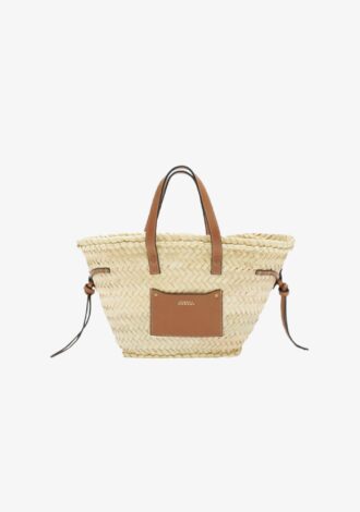 Cadix Mini Raffia Basket Bag