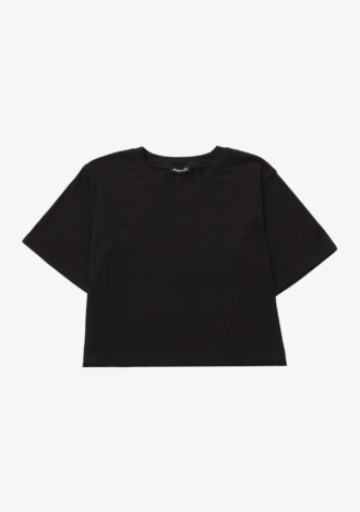 Boxy Casual Fit T-Shirt Black